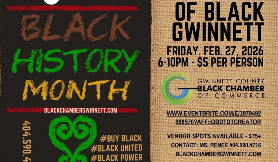 a taste of black gwinnett flyer