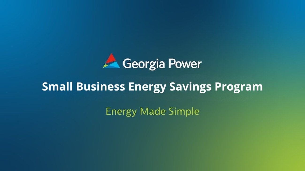 Georgia Power small business energy savings program image