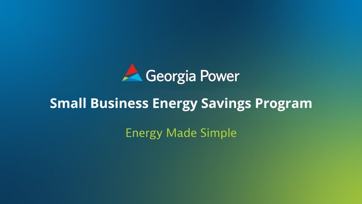 Georgia Power small business energy savings program image