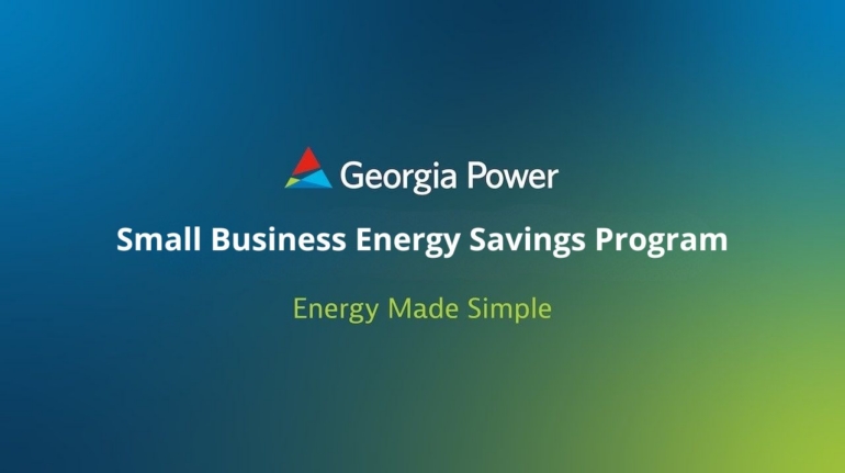 Georgia Power small business energy savings program image