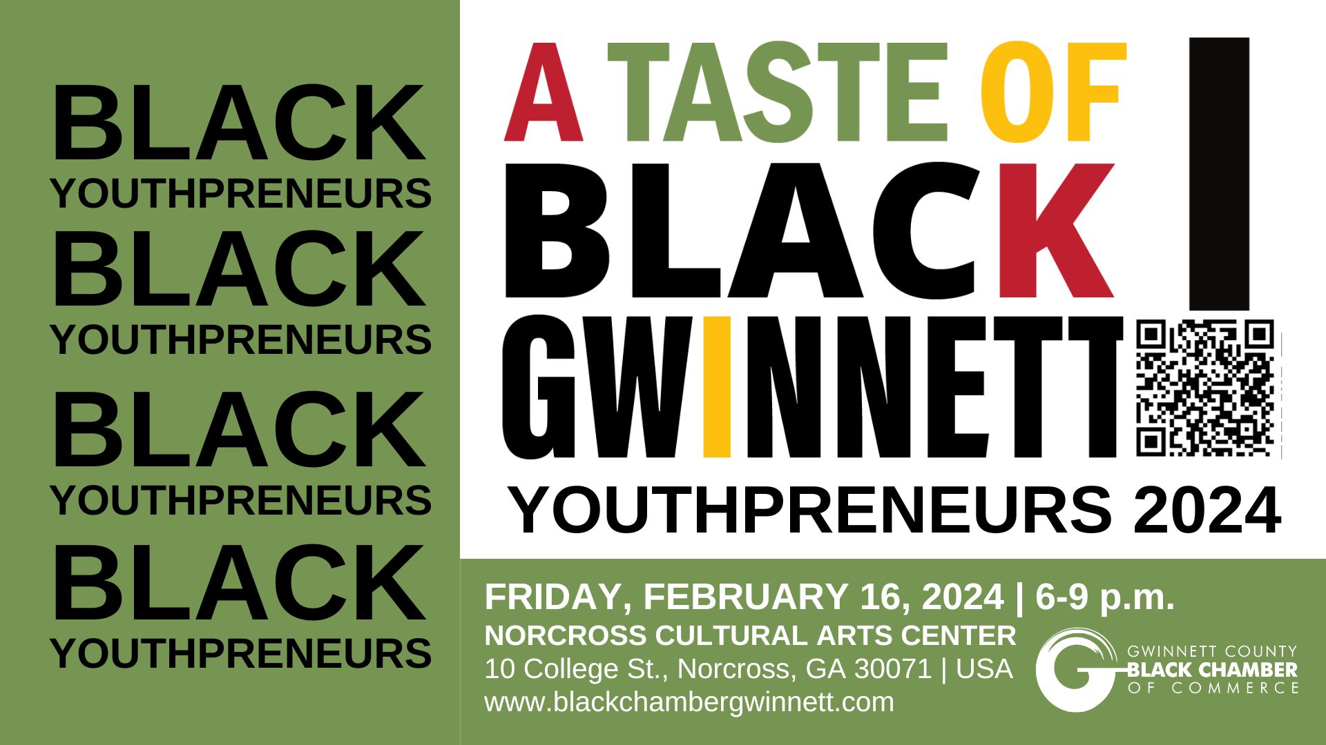 A Taste of Black Gwinnett – Youthpreneurs 2024